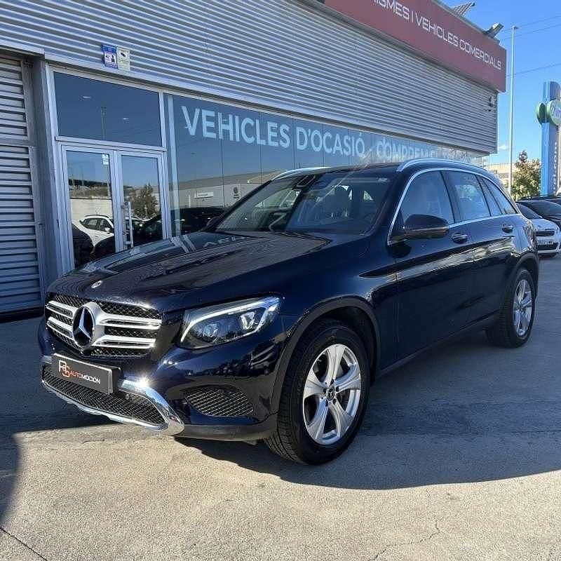 Azul Usado 2019 Mercedes GLC350 SUV | 35.500 € (Precio justo) - Imagen 1/4