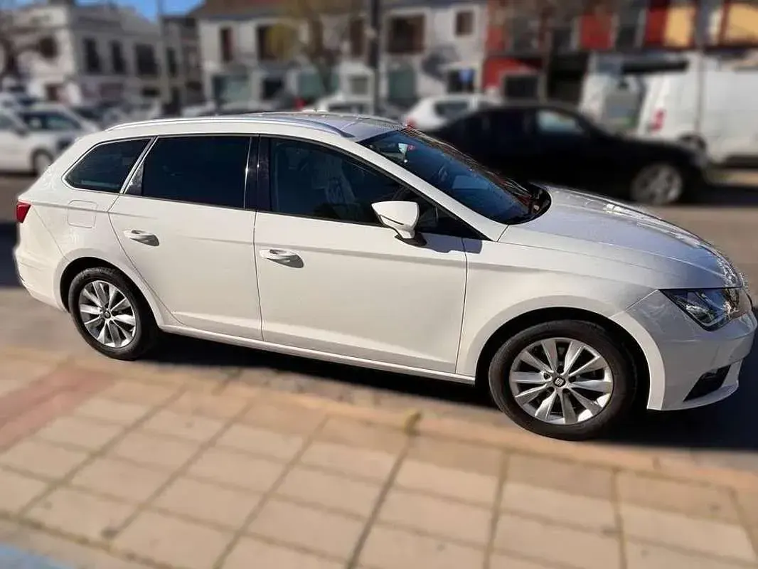 Brugt Seat Leon ST Style 116 HK (85 kW) 2020 Hvid Stationcar