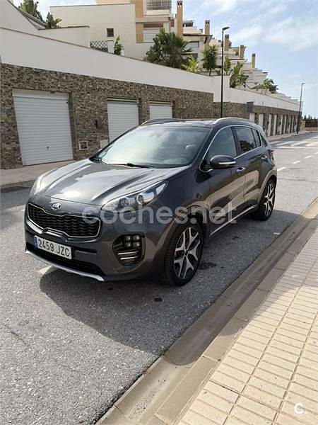 Usado Kia Sportage GT-Line 115 CV (84 kW) 2017 Gris / plata SUV
