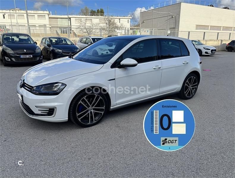 Usado VW Golf VII GTE 204 CV (150 kW) 2015 Blanco Berlina