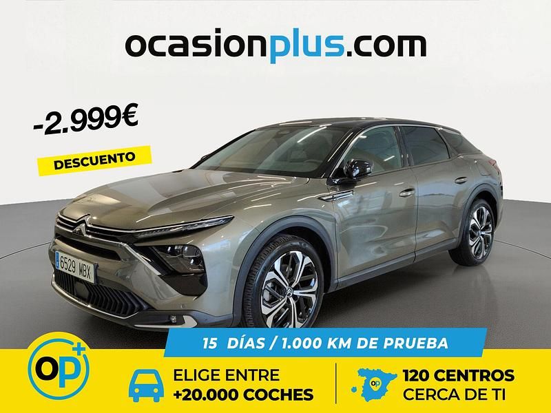 Usado Citroën C5 X Feel 130 CV (95 kW) 2022 Gris / plata Familiar