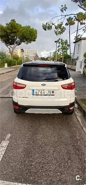 Usado Ford Ecosport Titanium 95 CV (69 kW) 2016 Blanco SUV