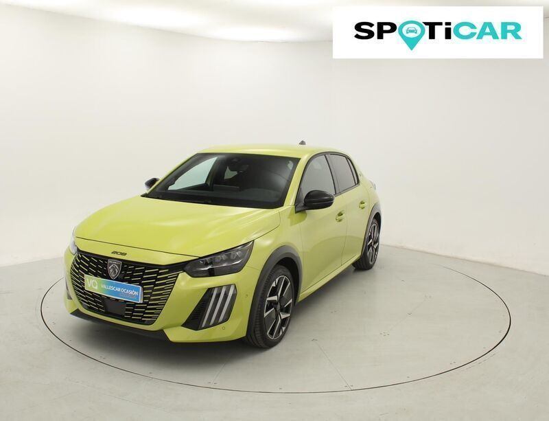 Amarillo Usado 2023 Peugeot e-208 GT Utilitario | 32.400 € (Precio justo) - Imagen 1/4
