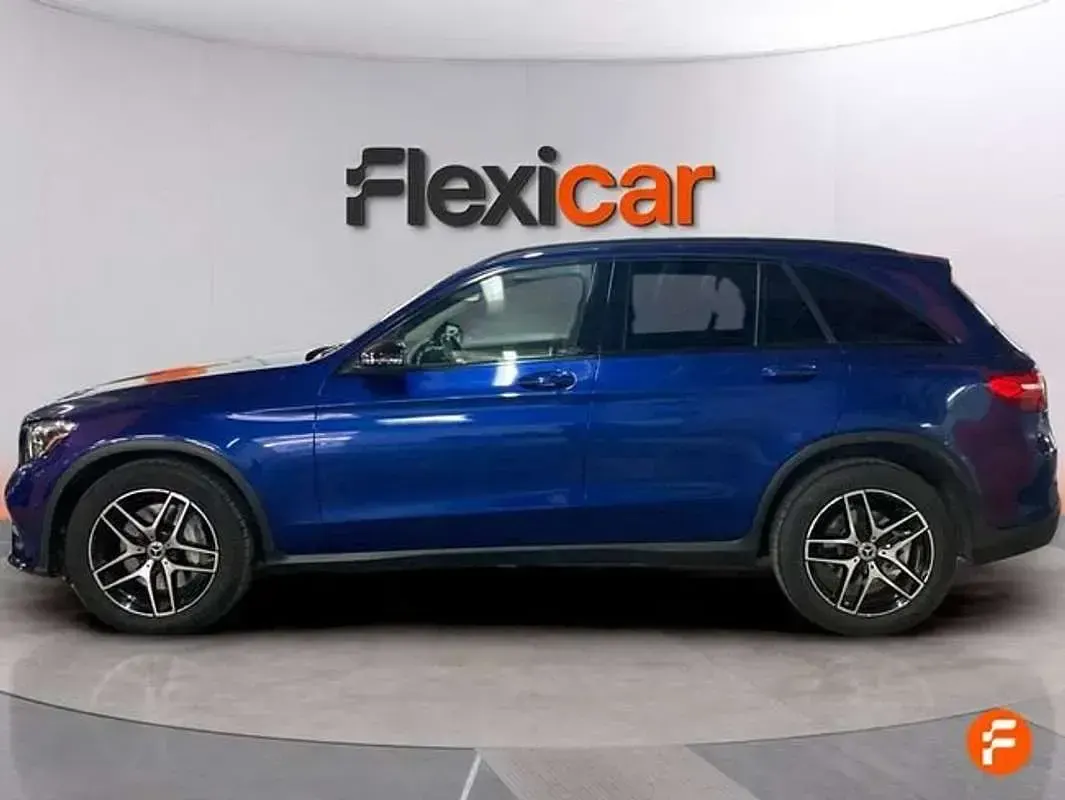 Usado Mercedes GLC220 170 HP (125 kW) 2019 Azul SUV