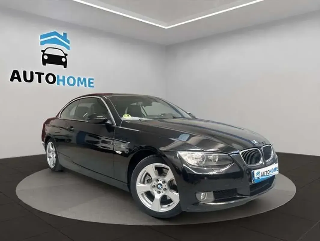 Usado BMW 325 Cabriolet 197 CV (144 kW) 2008 Negro Descapotable