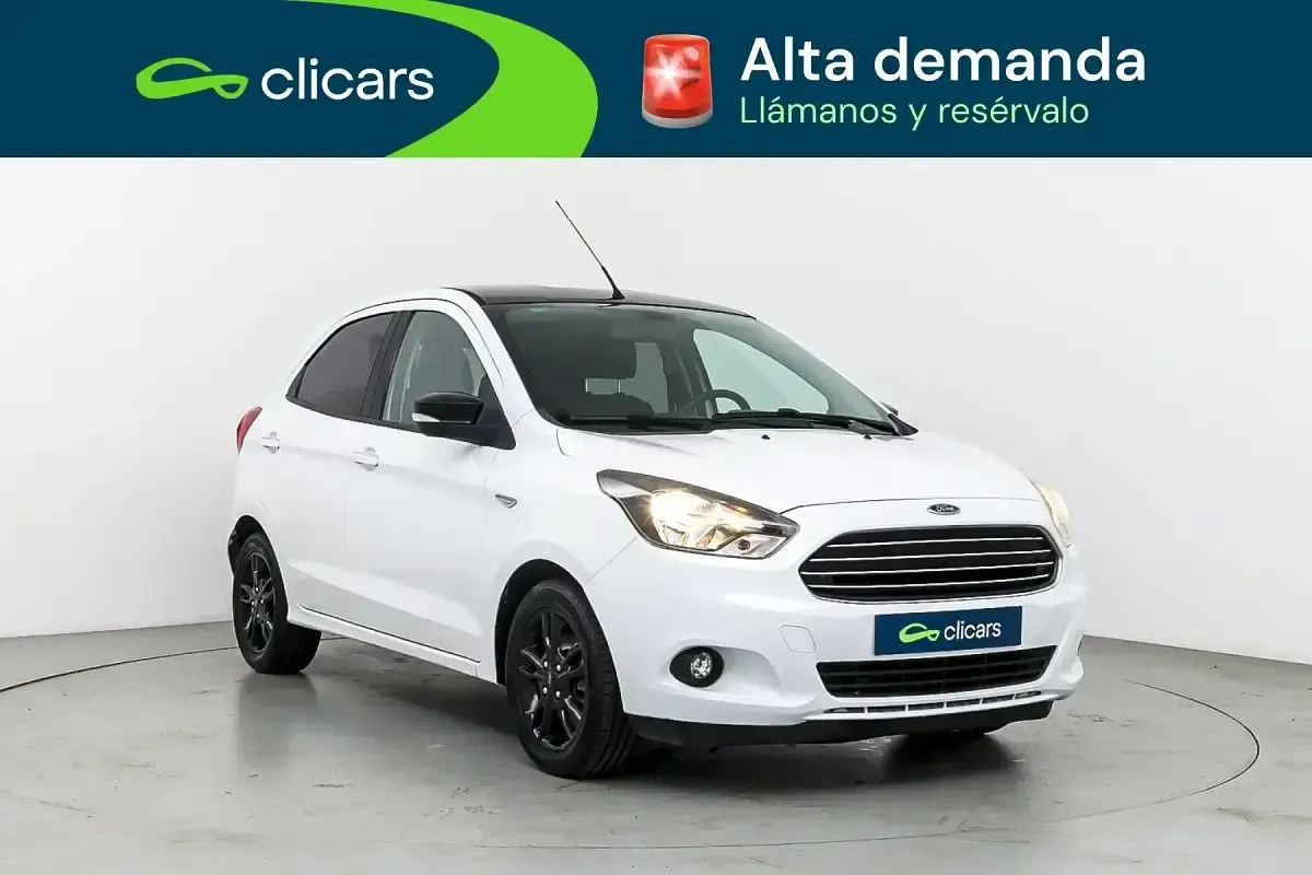 Usado Ford Ka Ultimate 85 CV (62 kW) 2018 Blanco Berlina