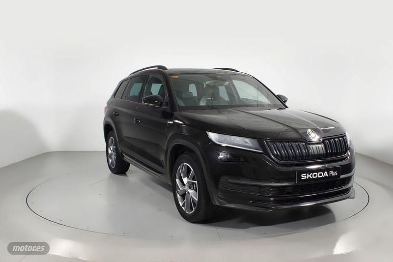 Negro Usado 2021 Skoda Kodiaq SportLine SUV | 29.400 € (Un poco caro) - Imagen 1/4