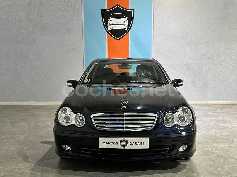 Usado Mercedes C180 Sport Edition 143 CV (105 kW) 2005 Negro Berlina