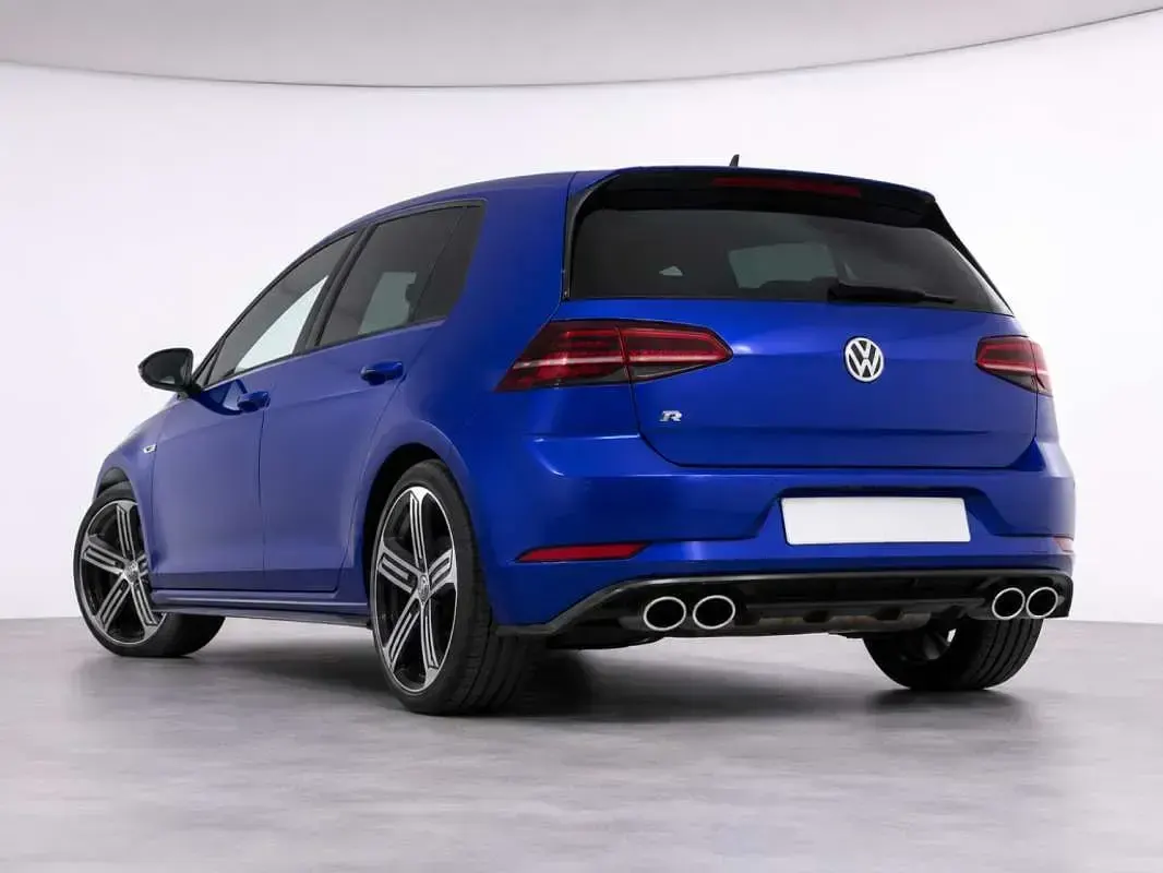 Usado VW Golf VII R 300 CV (220 kW) 2019 Azul Utilitario