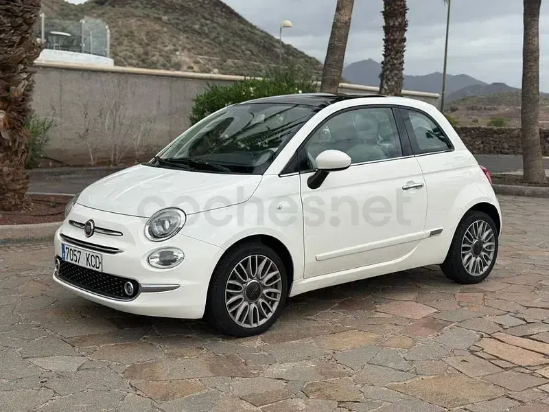 Usado Fiat 500 Lounge 69 CV (50 kW) 2017 Blanco Berlina