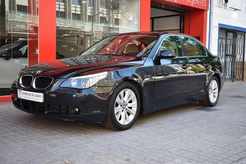 Usado BMW 520 231 CV (169 kW) 2005 Negro Berlina