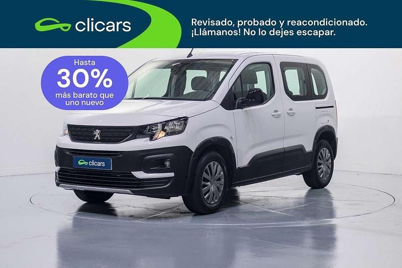 Usado Peugeot Rifter Active 102 CV (75 kW) 2022 Blanco Monovolumen