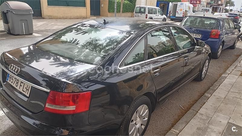 Usado Audi A6 140 CV (102 kW) 2007 Negro Berlina