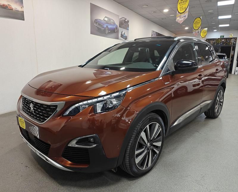 Naranja Usado 2018 Peugeot 3008 GT-line SUV | 17.900 € (Caro) - Imagen 1/4
