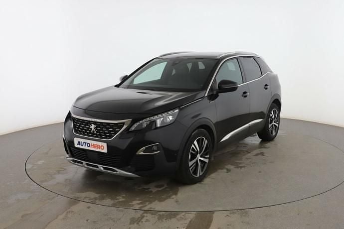 Negro Usado 2019 Peugeot 3008 GT-line SUV | 17.499 € (Buen precio) - Imagen 1/4