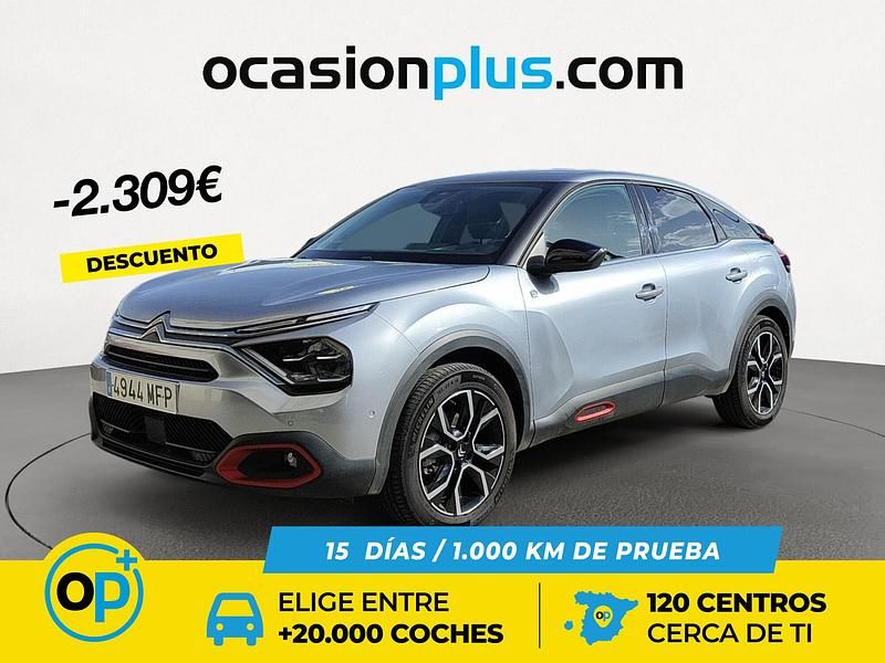 Gris Usado 2023 Citroën e-C4 Shine SUV | 19.990 € (Buen precio) - Imagen 1/4