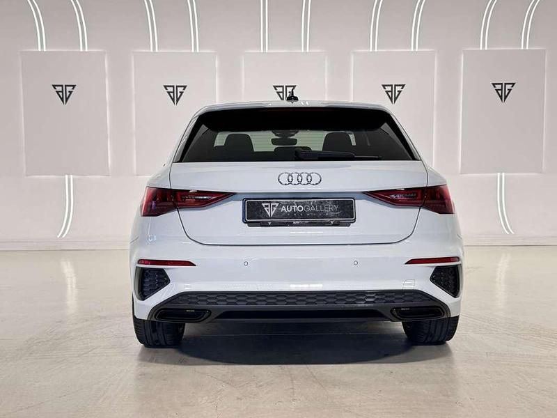 Usado Audi A3 Sportback S-Line 150 CV (110 kW) 2021 Blanco Utilitario
