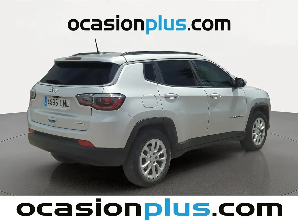 Usado Jeep Compass Longitude 130 CV (95 kW) 2021 Gris SUV