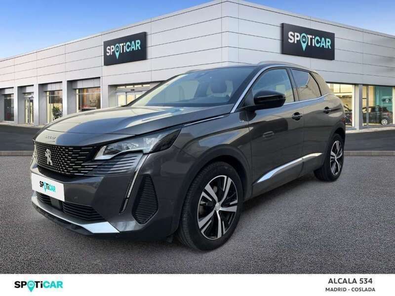 Gris Usado 2021 Peugeot 3008 GT SUV | 24.990 € (Caro) - Imagen 1/4