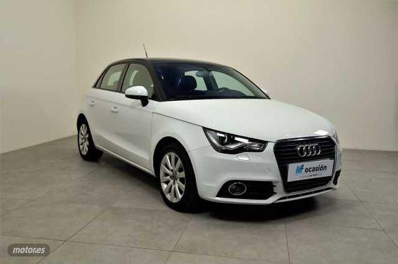 Usado Audi A1 Sportback Ambition 105 CV (77 kW) 2014 Blanco Utilitario