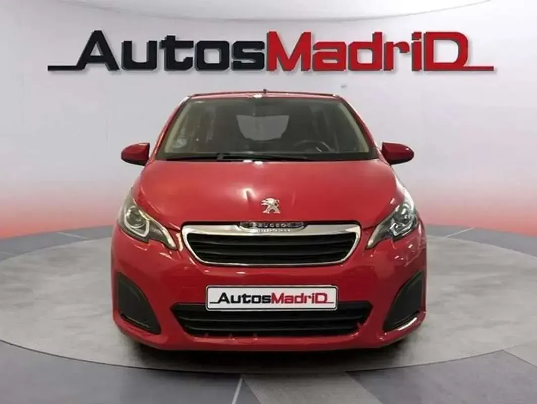 Usado Peugeot 108 82 CV (60 kW) 2018 Rojo Utilitario