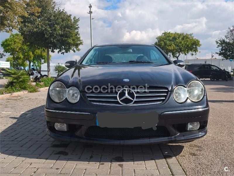 Usado Mercedes CLK500 Avantgarde 306 CV (225 kW) 2003 Negro Coupe