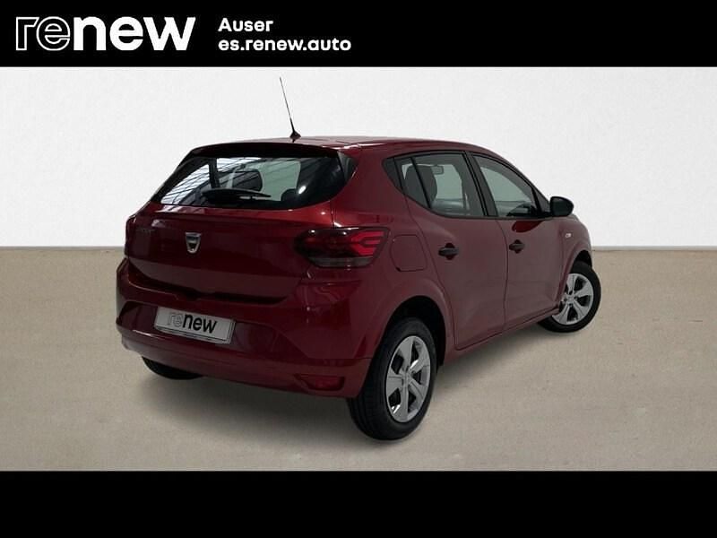 Usado Dacia Sandero Essentiel 91 CV (66 kW) 2021 Rojo Utilitario