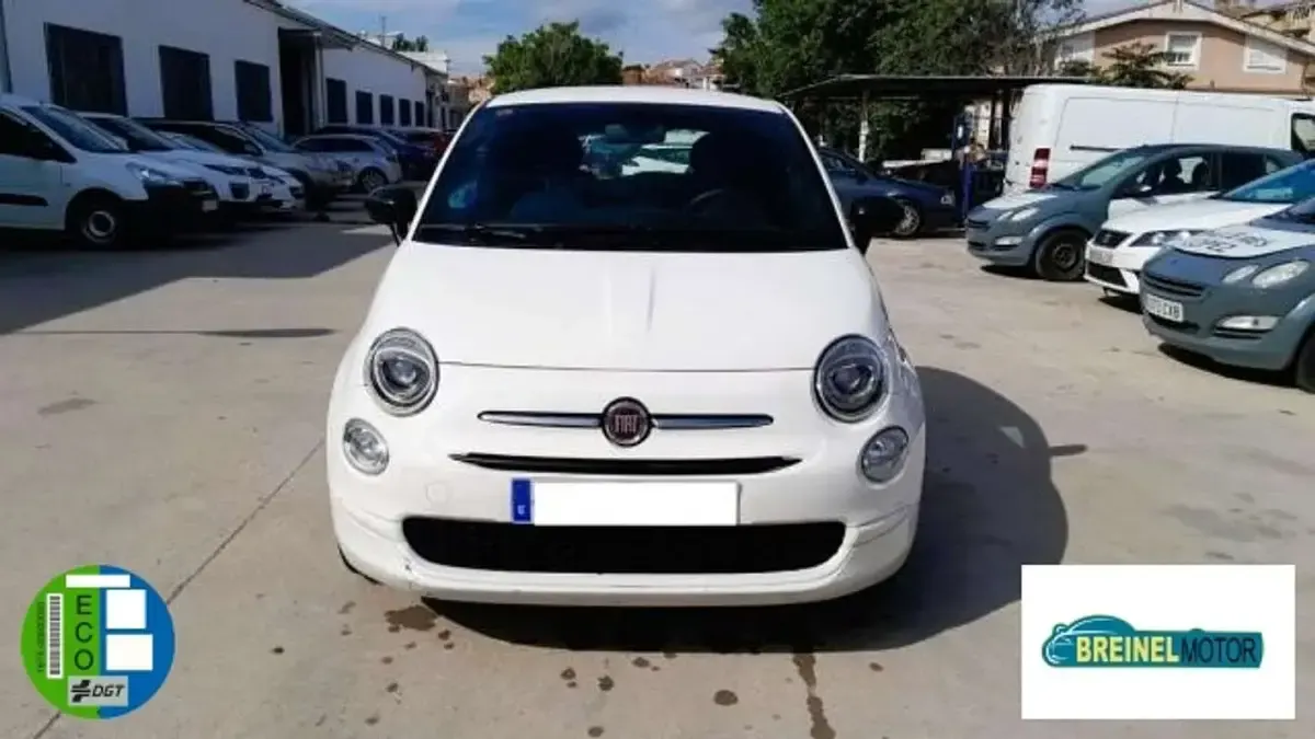 Occasion Fiat 500 Lounge 69 PK (50 kW) 2021 Wit Stationwagen