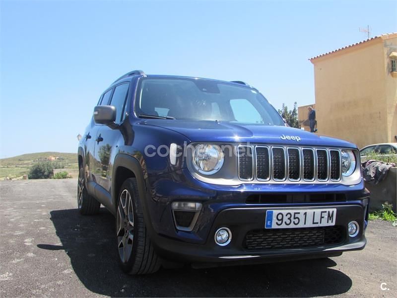 Azul Usado 2020 Jeep Renegade Limited SUV | 18.000 € (Caro) - Imagen 1/4