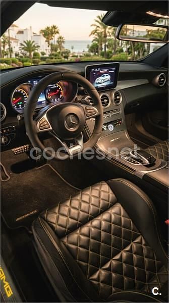 Usado Mercedes C63S AMG 510 CV (375 kW) 2017 Gris / plata Coupe