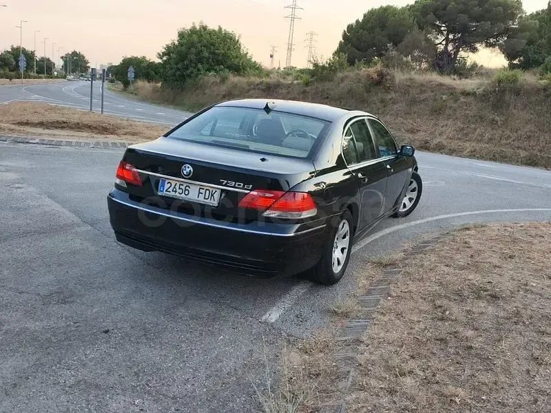 Usado BMW 730 231 CV (169 kW) 2006 Negro Berlina