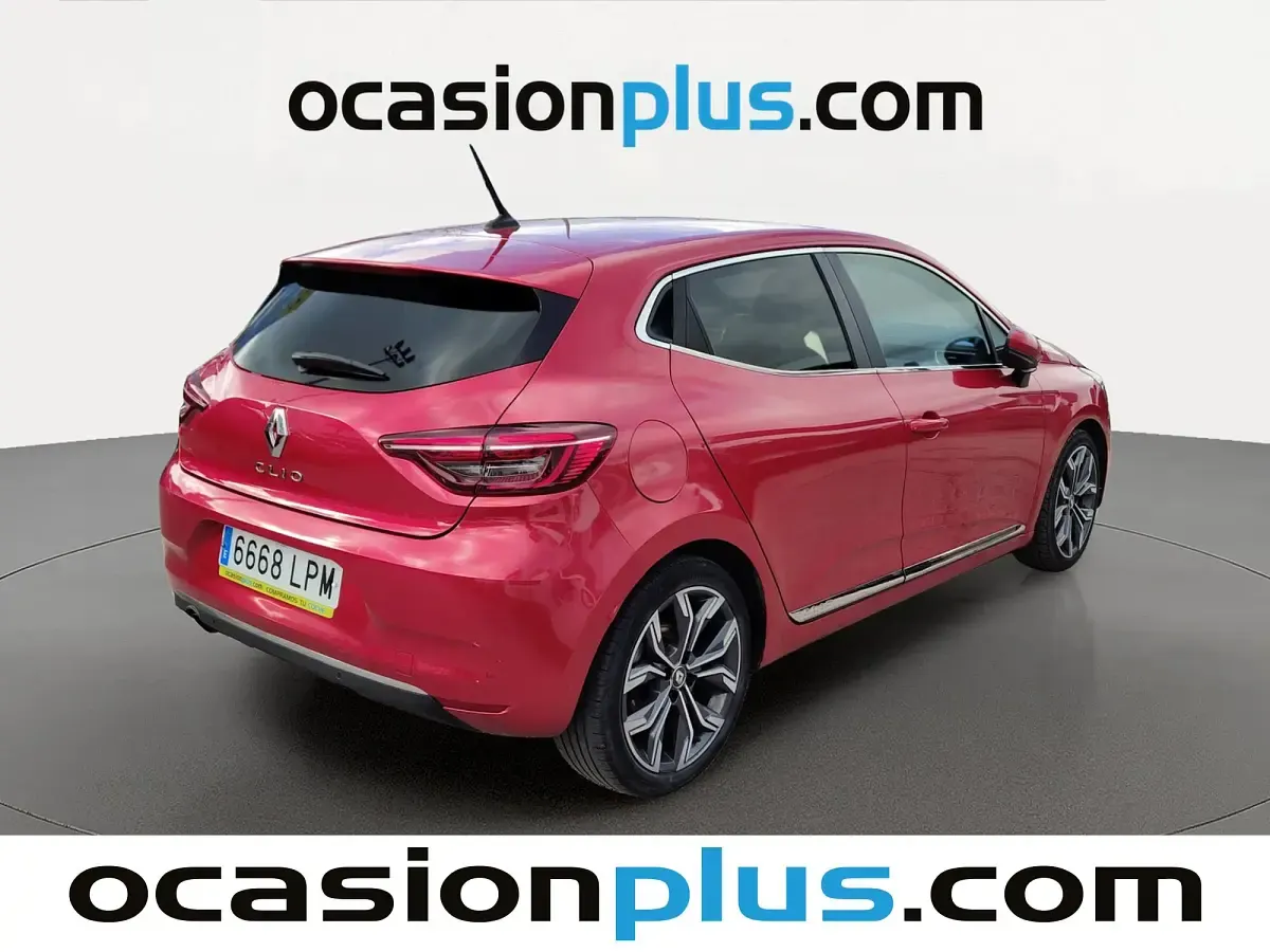 Usado Renault Clio V Zen 116 CV (85 kW) 2021 Rojo Berlina
