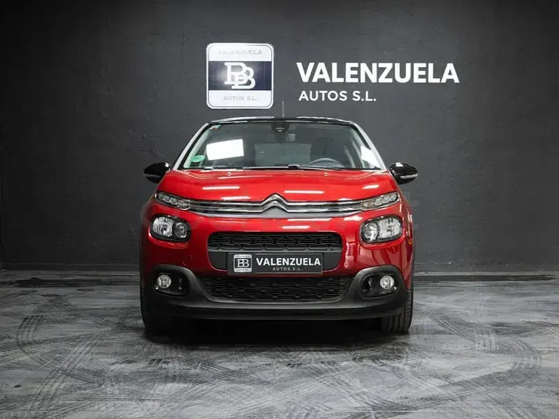 Usado Citroën C3 Feel 82 CV (60 kW) 2019 Granate Utilitario