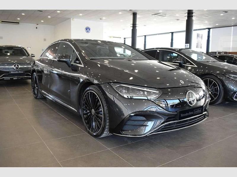 Usado Mercedes EQE350 214 kW (292 CV) 2022 Gris Berlina