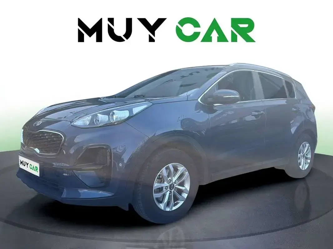 Usado Kia Sportage Plus 132 CV (97 kW) 2019 Azul SUV