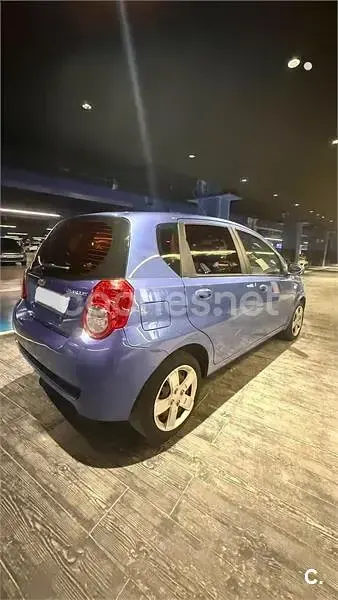 Usado Chevrolet Aveo LS 84 CV (61 kW) 2008 Azul Berlina