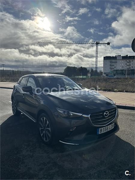 Usado Mazda CX-3 121 CV (88 kW) 2019 Gris / plata SUV