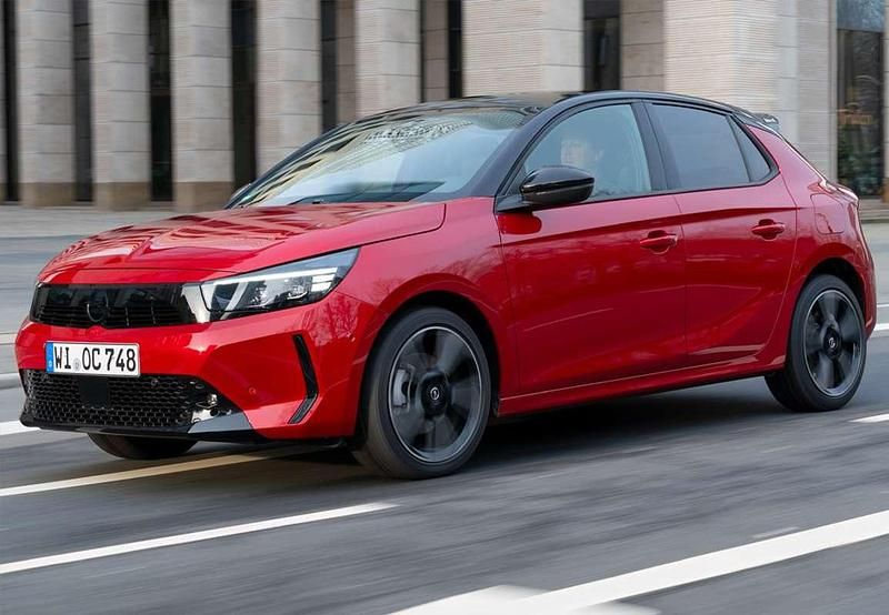 Azul Usado 2022 Opel Corsa Elegance Utilitario | 10.490 € (Precio justo) - Imagen 1/4