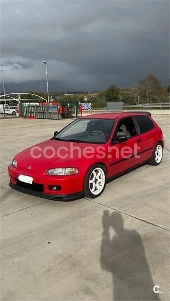 Usado Honda Civic 125 CV (91 kW) 1994 Rojo Berlina