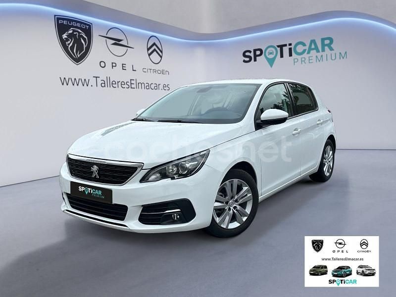 Usado Peugeot 308 Active 100 CV (73 kW) 2021 Blanco Familiar