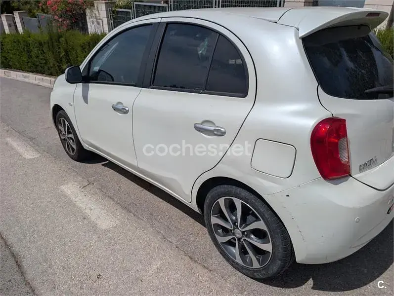 Usado Nissan Micra N-TEC 80 CV (58 kW) 2016 Blanco Utilitario