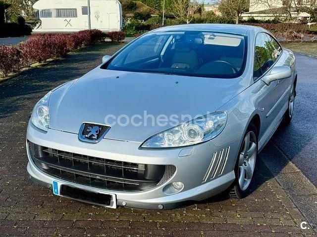 Gris / plata Usado 2010 Peugeot 407 Coupe Coupe | 8000 € - Imagen 1/4