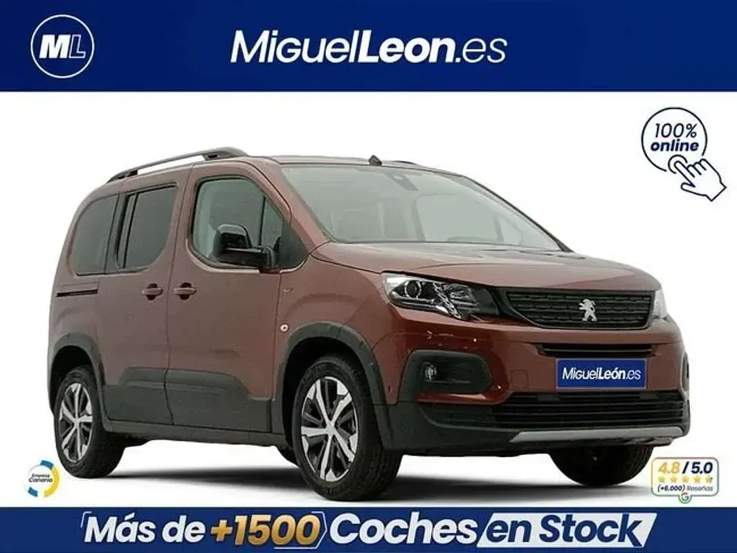 Occasion Peugeot Rifter GT-line 99 PK (72 kW) 2019 Bruin MPV