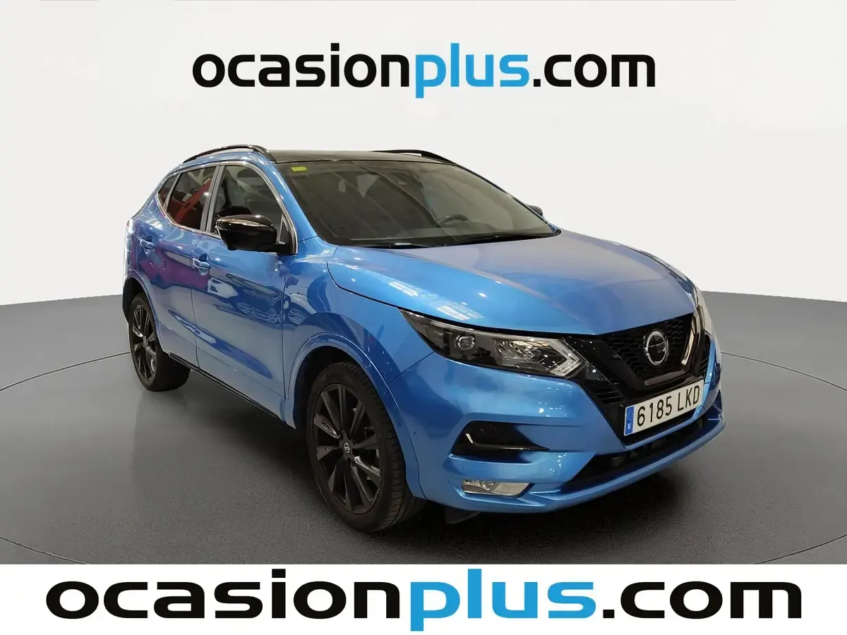 Usado Nissan Qashqai N-TEC 160 CV (117 kW) 2020 Azul SUV