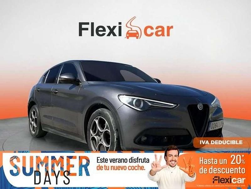 Gris Usado 2022 Alfa Romeo Stelvio Sprint SUV | 24.390 € (Precio justo) - Imagen 1/4