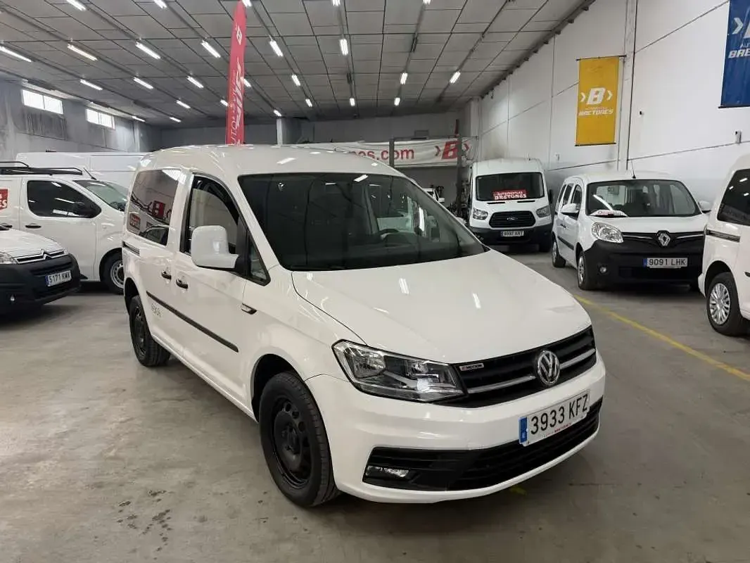 Usado VW Caddy Business 122 CV (89 kW) 2017 Blanco Monovolumen