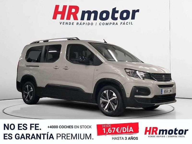 Usado Peugeot Rifter Allure 131 CV (96 kW) 2021 Gris Monovolumen