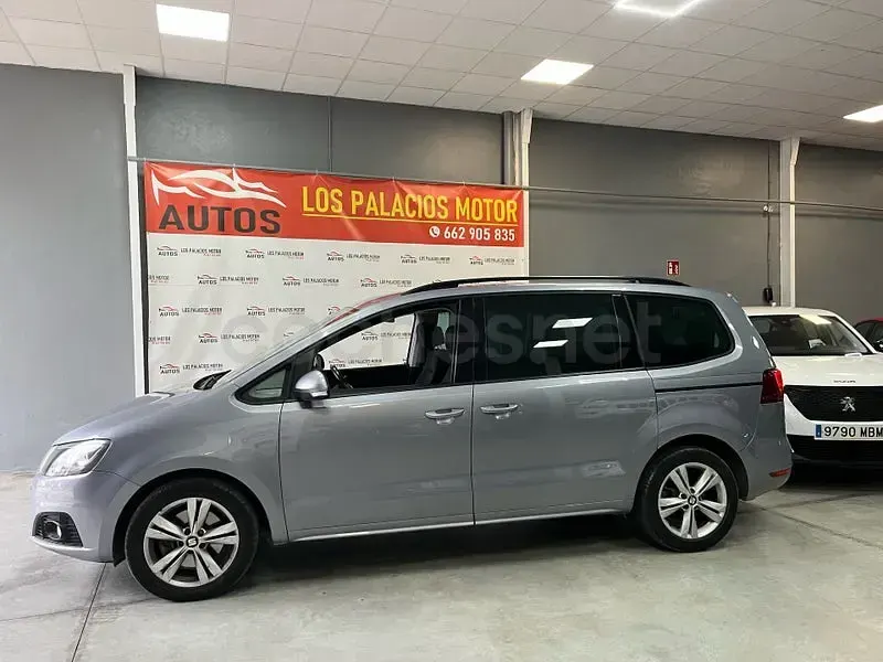 Usado VW Sharan Sportline 184 CV (135 kW) 2016 Gris / plata Monovolumen