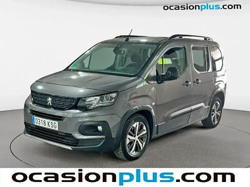 Gris Usado 2018 Peugeot Rifter GT-line Monovolumen | 19.000 € (Precio justo) - Imagen 1/4