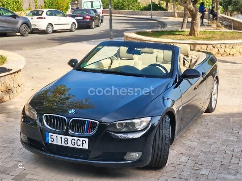 Usado BMW 335 Cabriolet Sport Line 306 CV (225 kW) 2008 Negro Descapotable